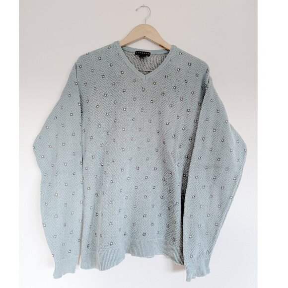 Library V-Neck Classic Sweater Sweater - Picture 1 of 6